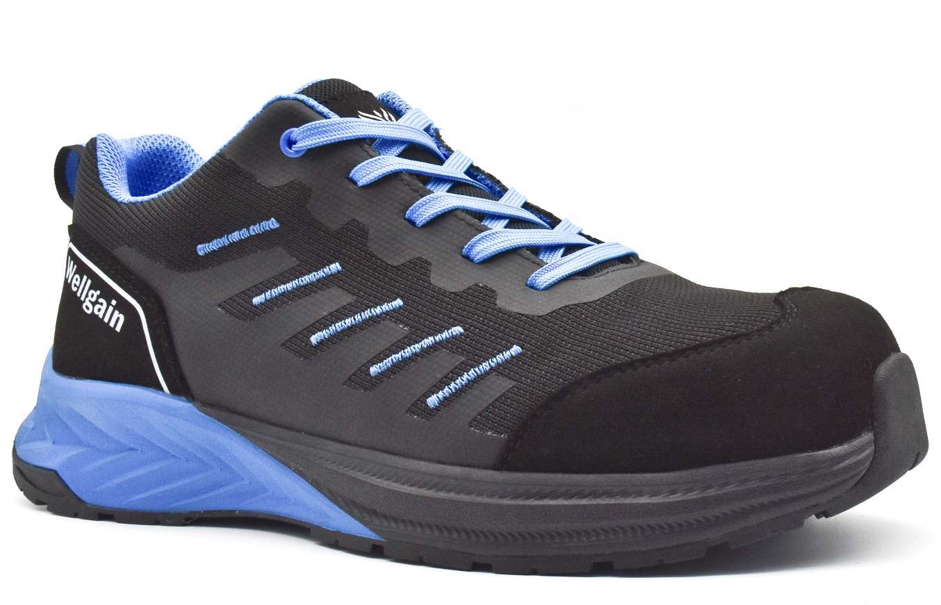 Lightweight Safety Trainer PC-2502 in Black/Blue