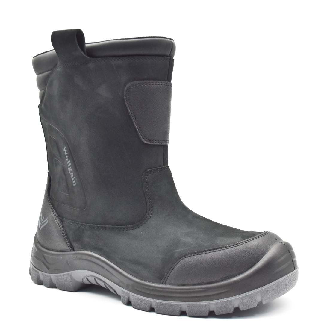 High-Cut & Outdoor Boot PN-2180 in Black/Grey