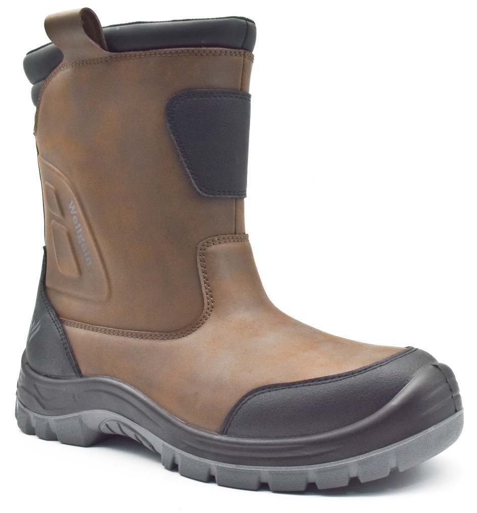 High-Cut & Outdoor Boot PN-2180 in Brown/Black