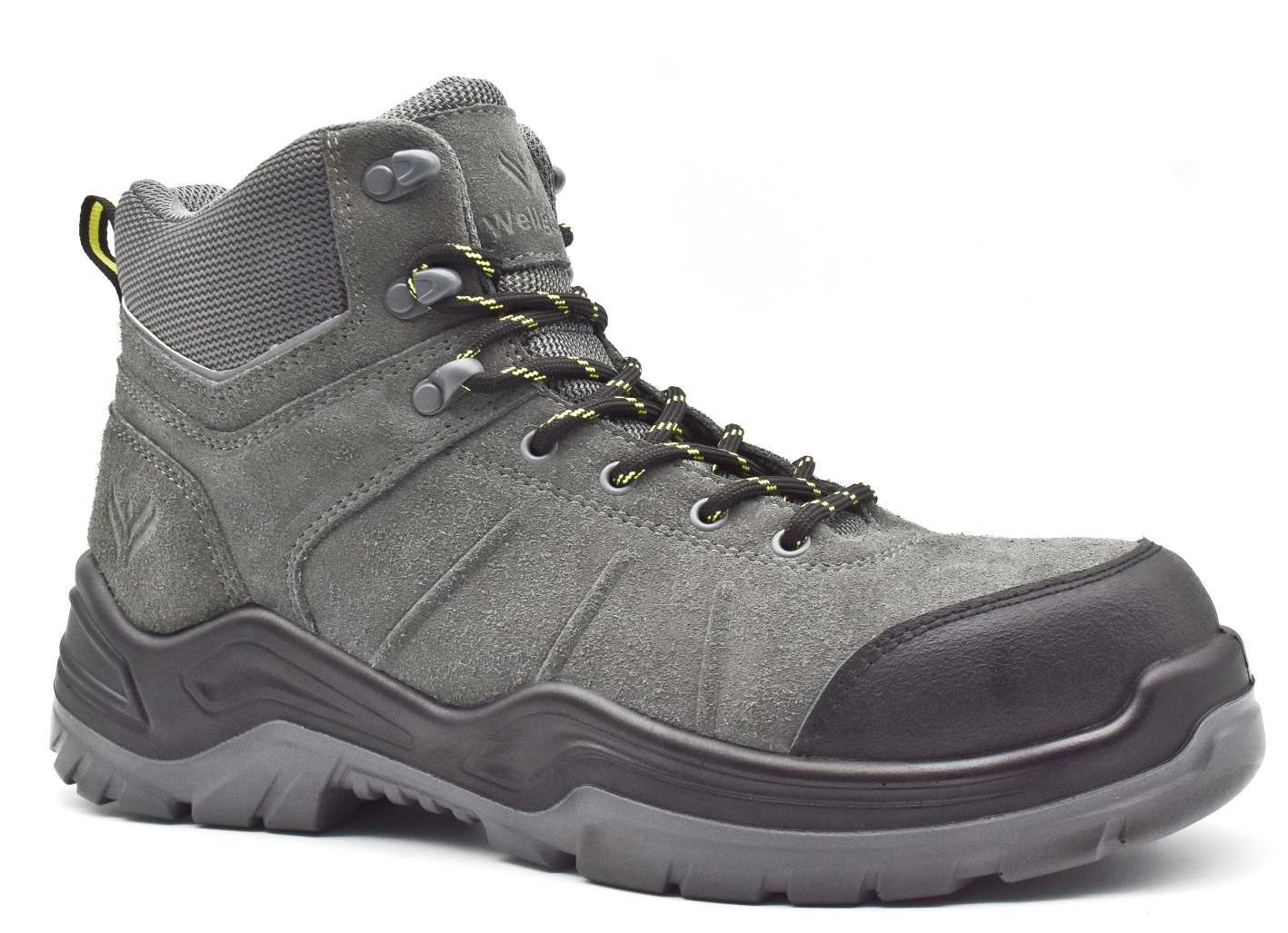 Mid-Cut Safety Boot PN-2465 in Grey/Black