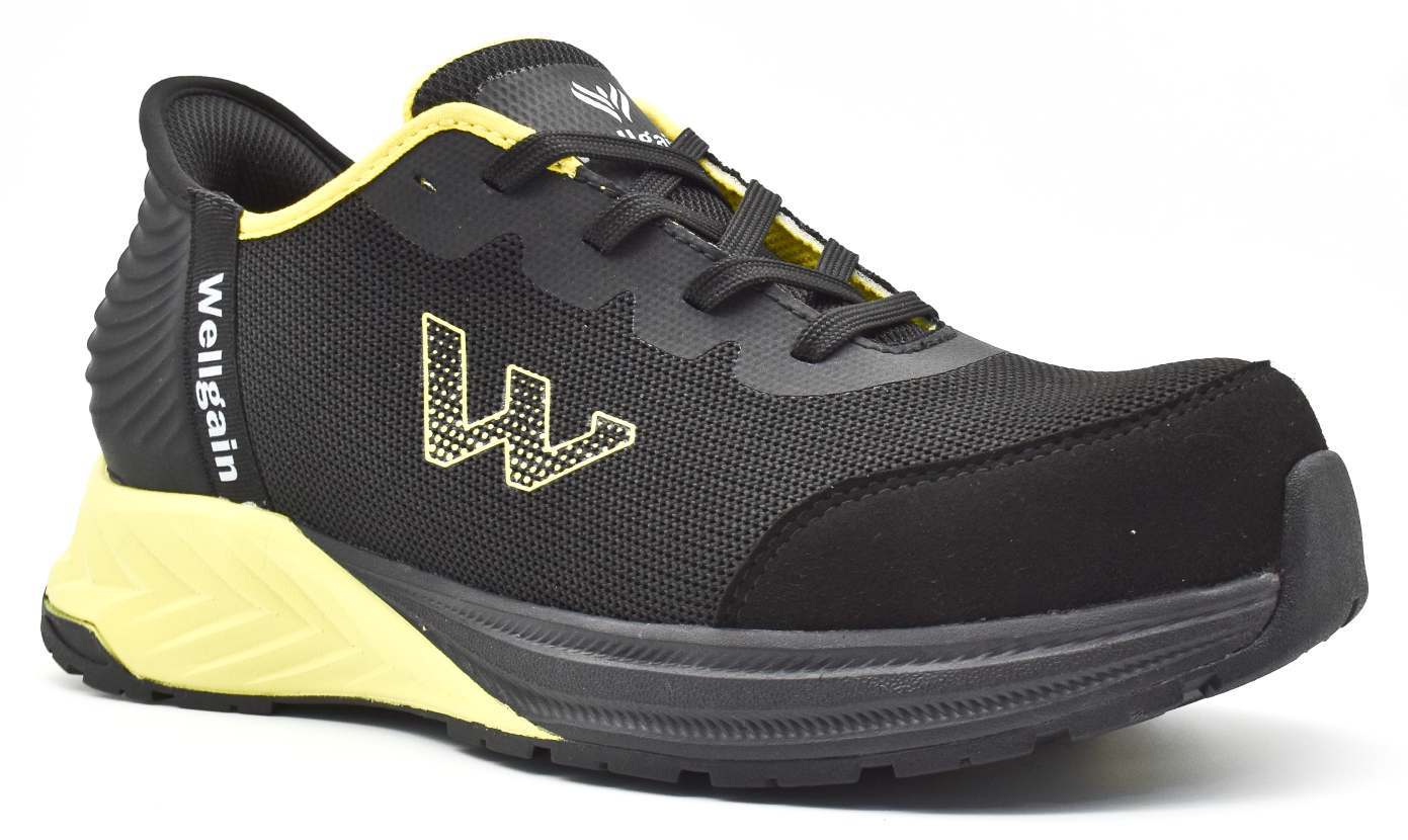 Lightweight Safety Trainer PC-2503 in Black/Yellow