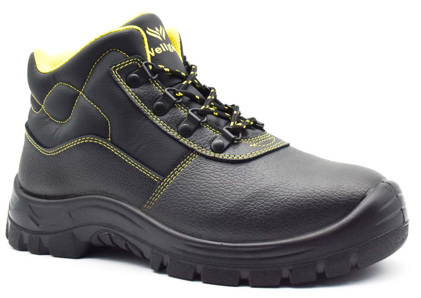 High-Cut & Outdoor Boot PN-2097 in Black/Yellow