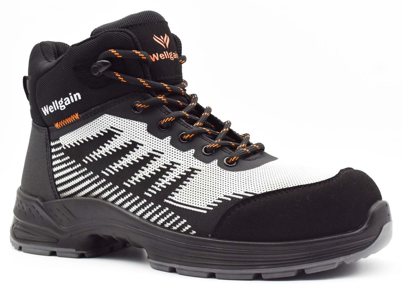 Lightweight Safety Trainer PN-2467 in Black/Grey