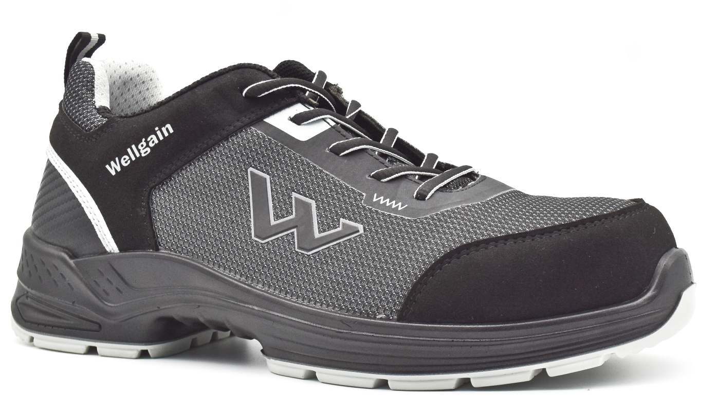 Lightweight Safety Trainer PN-2475 in Black/Grey