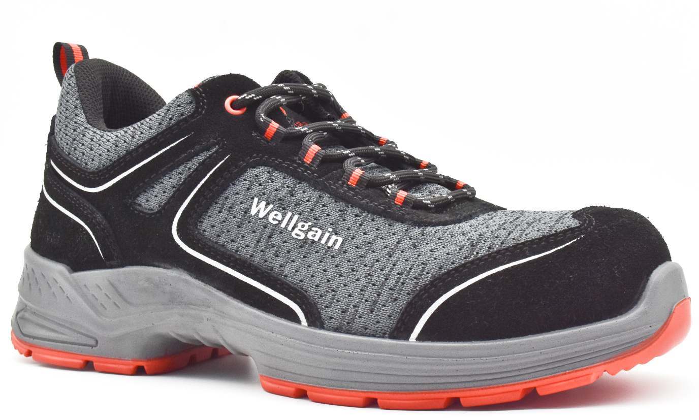 Lightweight Safety Trainer PN-2487 in Black/Red