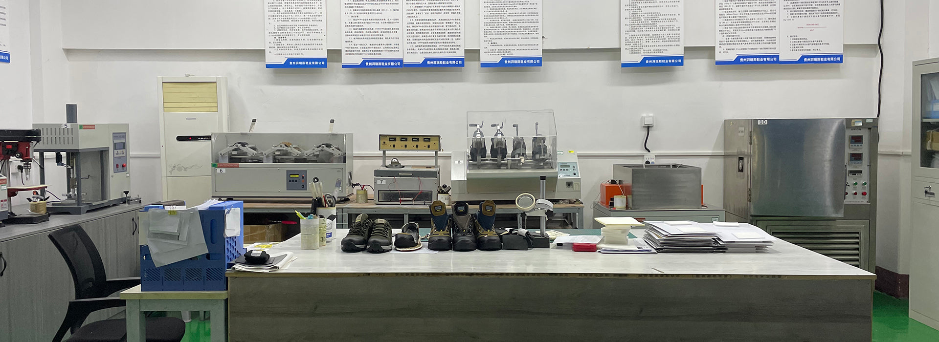 Footwear quality testing equipment