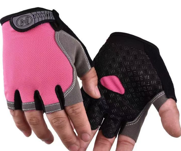 Mesh Half-Finger Cycling Gloves